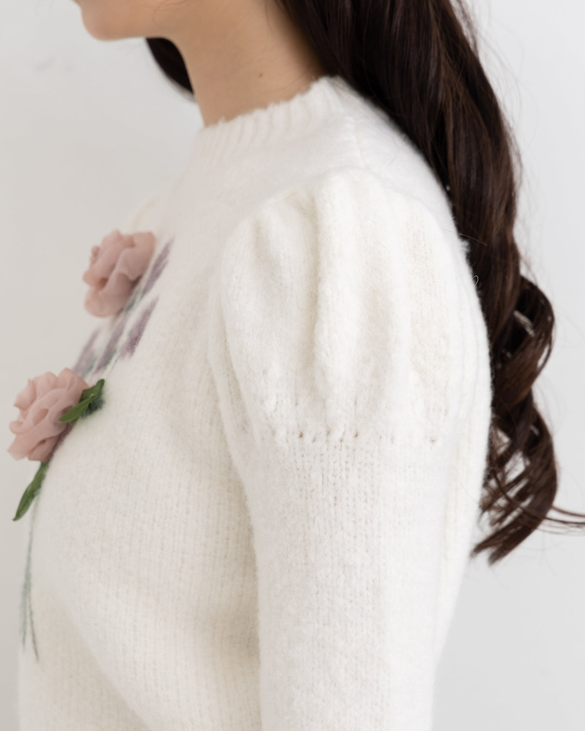 Bouquet fluffy knit