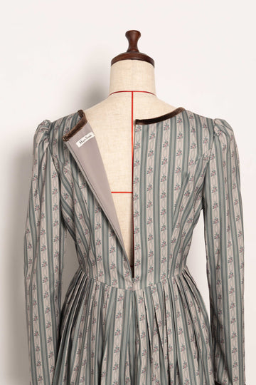 Vintage wallpaper dress