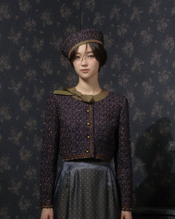 Odette tweed beret