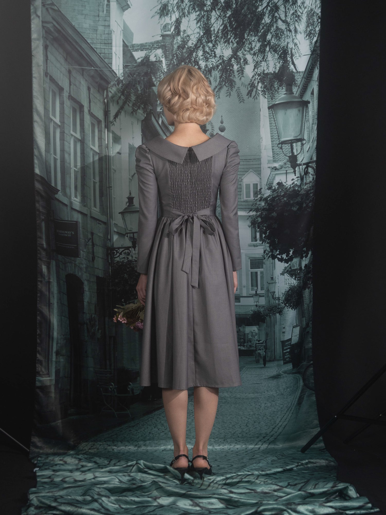 Classical rose dress