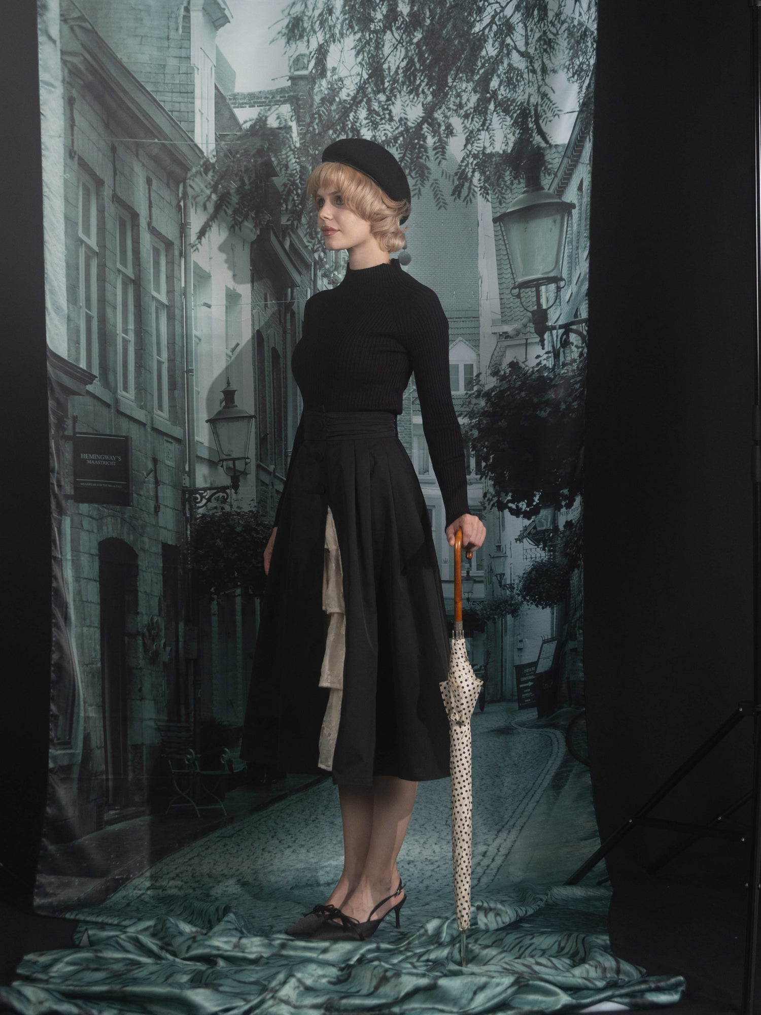 Classical frill skirt