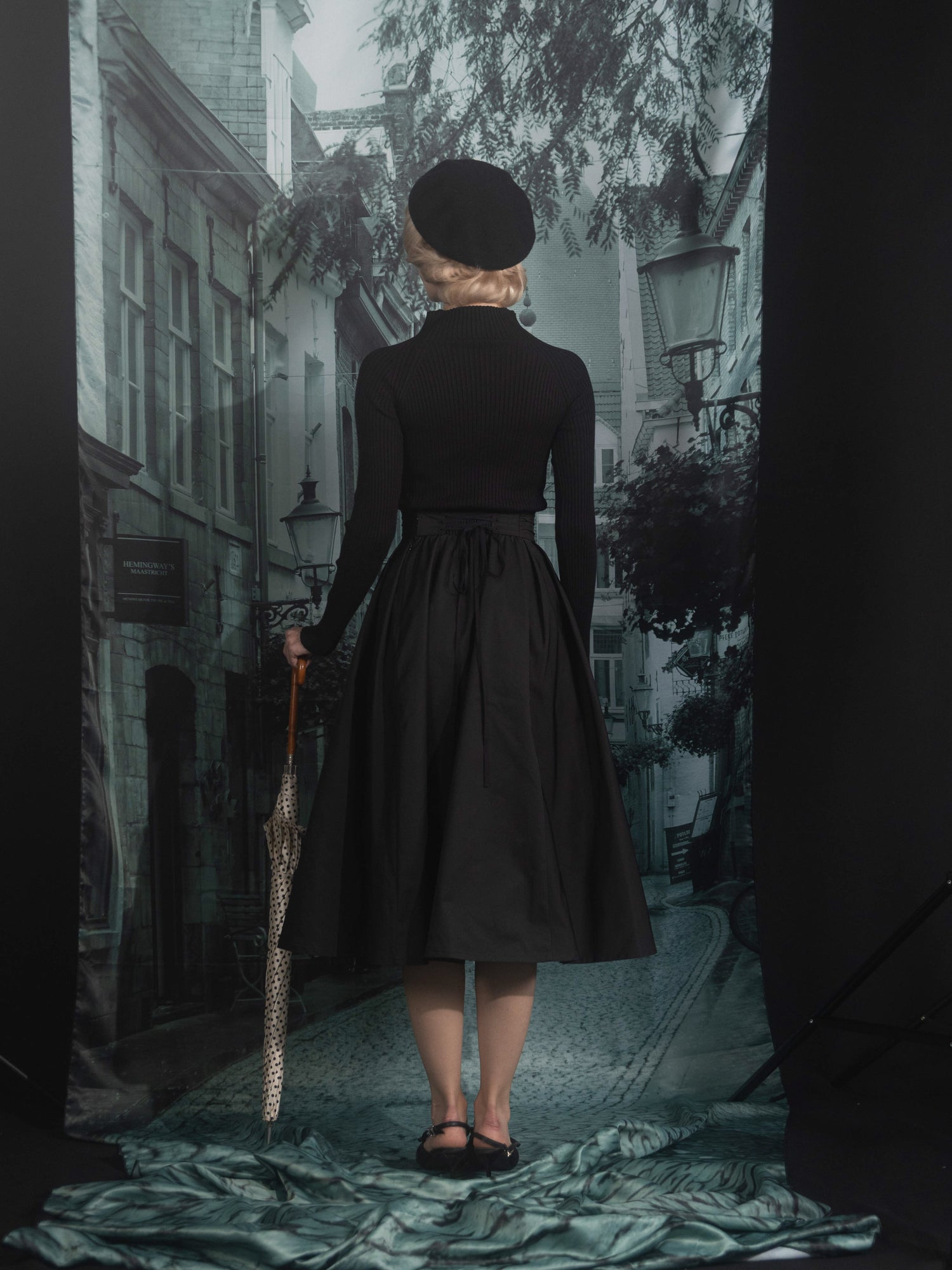 Classical frill skirt