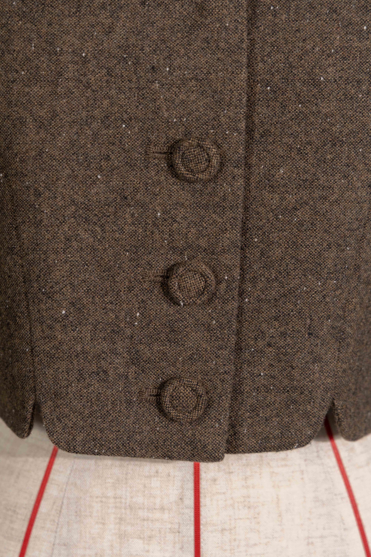 Flower corsage short jacket