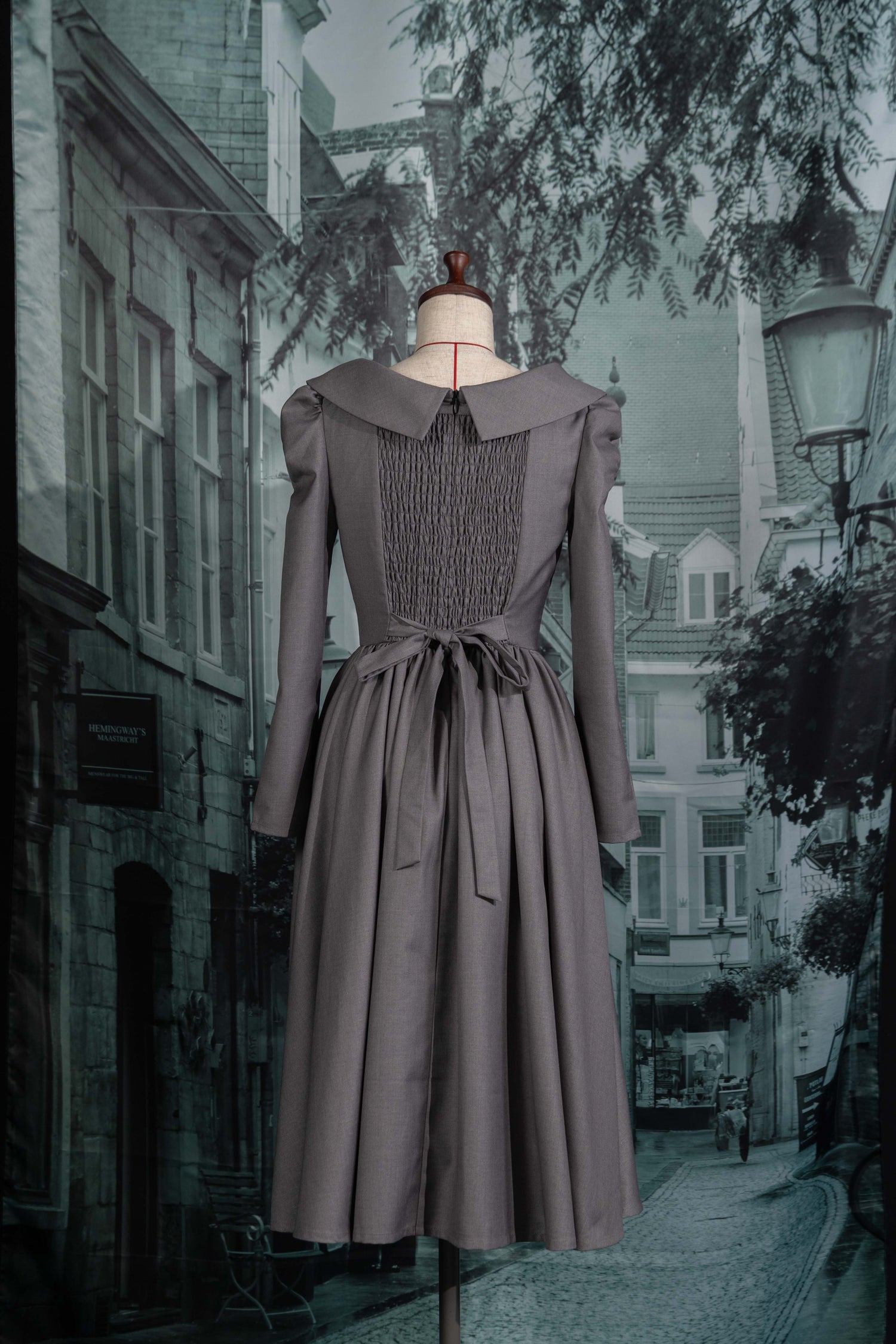 Classical rose dress