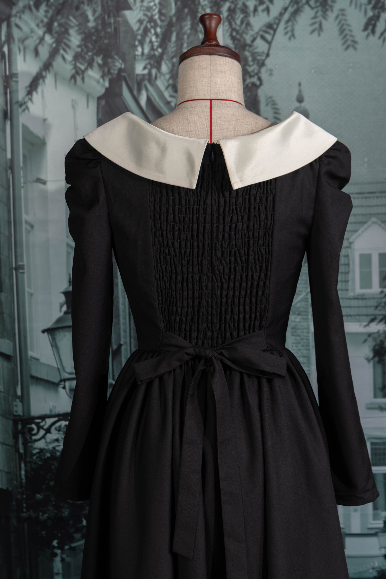 Classical rose dress