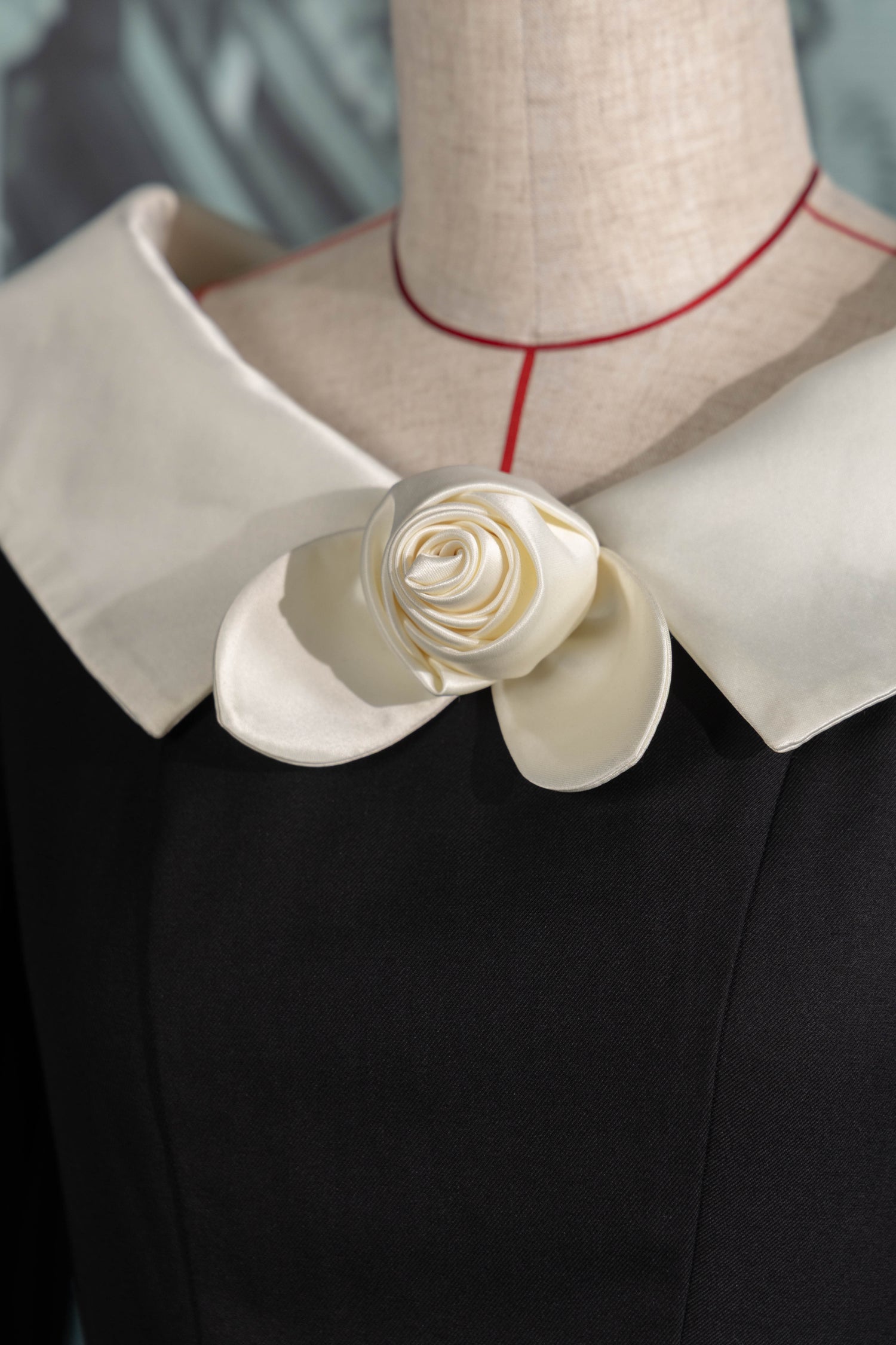 Classical rose dress