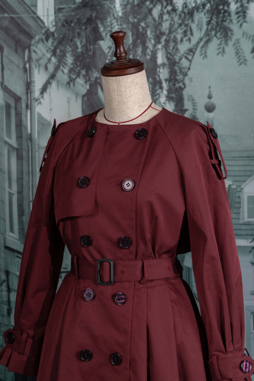 Dressy trench coat