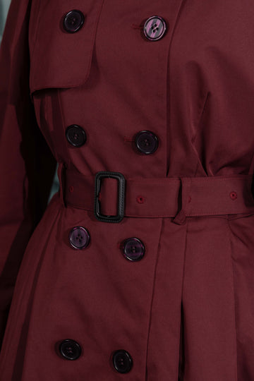 Dressy trench coat