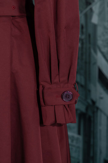 Dressy trench coat