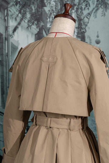 Dressy trench coat