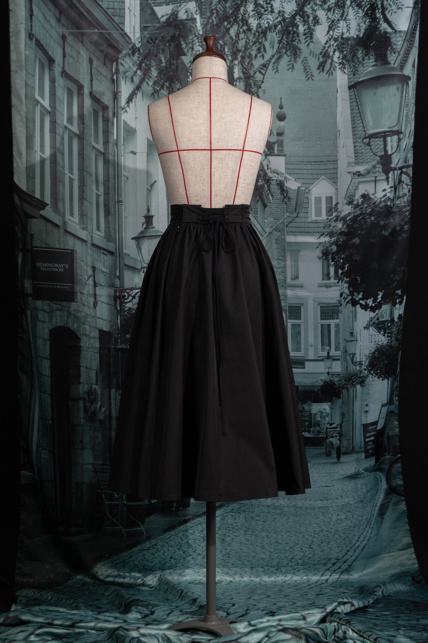 Classical frill skirt