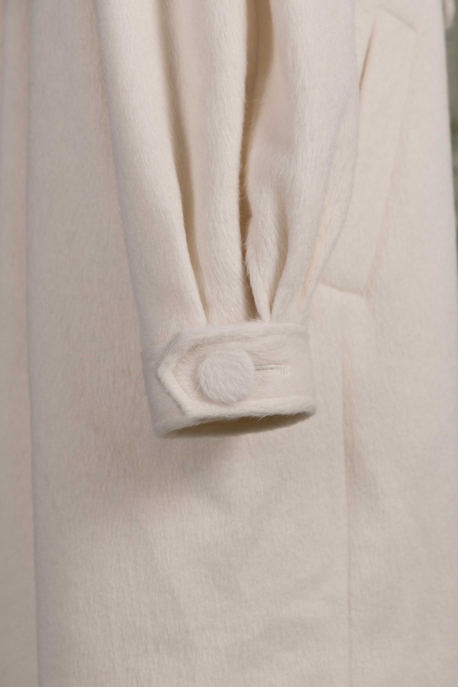 Classical double cocoon coat