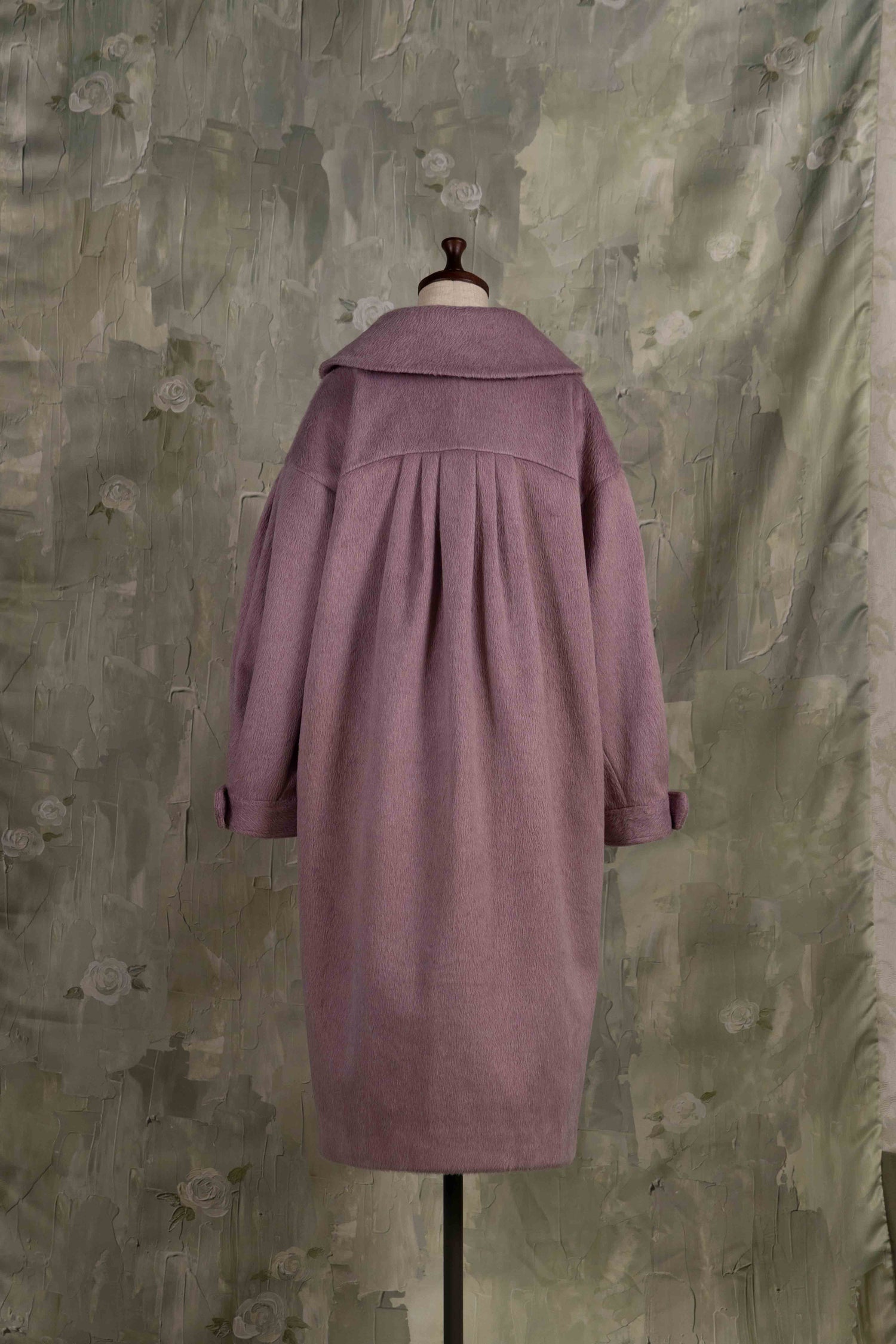 Classical double cocoon coat