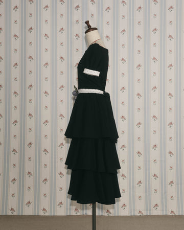 Dolly tiered dress