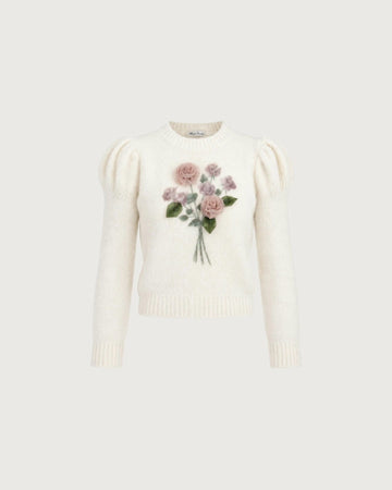 Bouquet fluffy knit