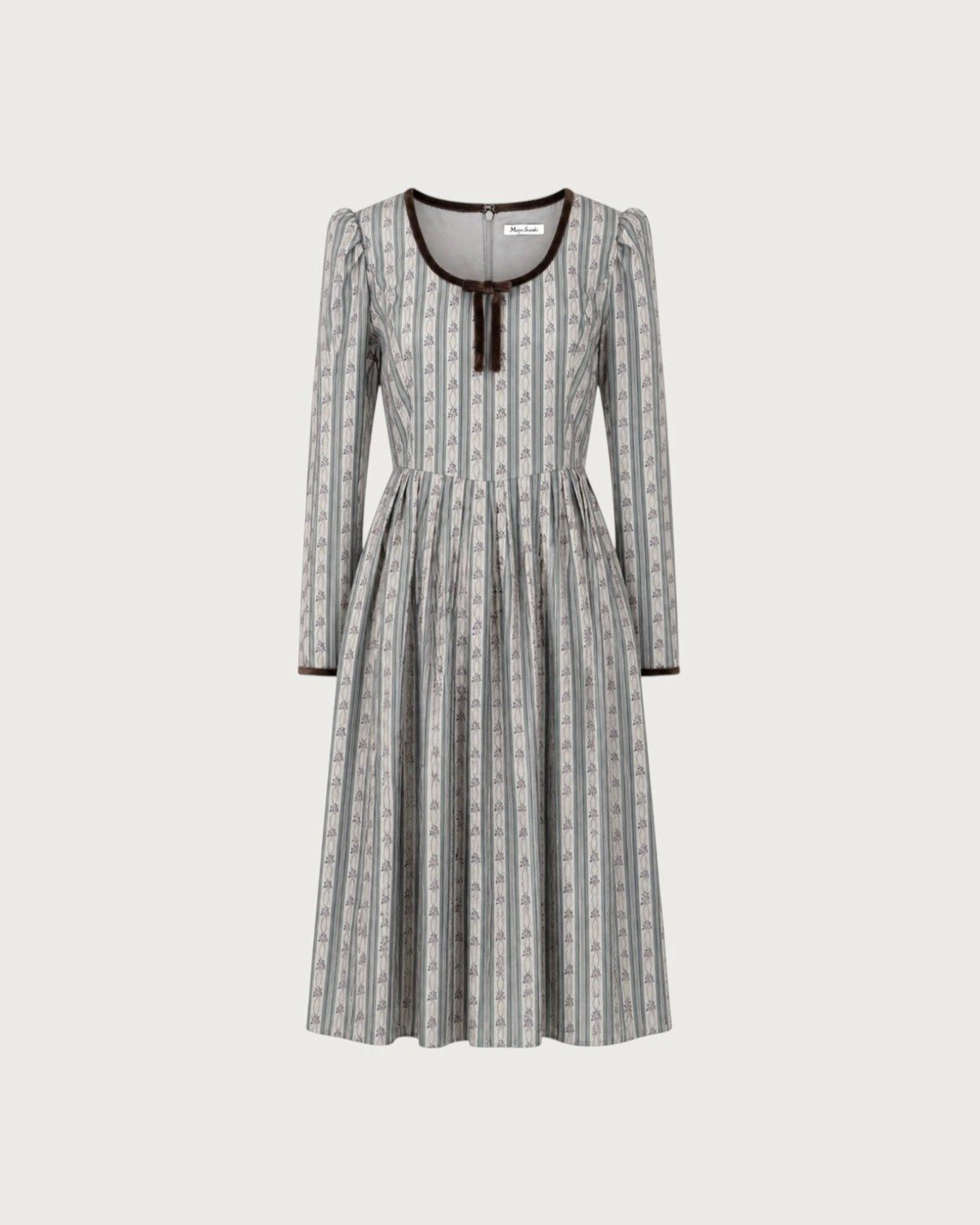 Vintage wallpaper dress