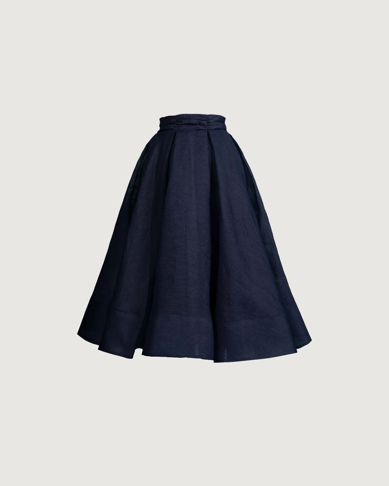 A line sheer skirt