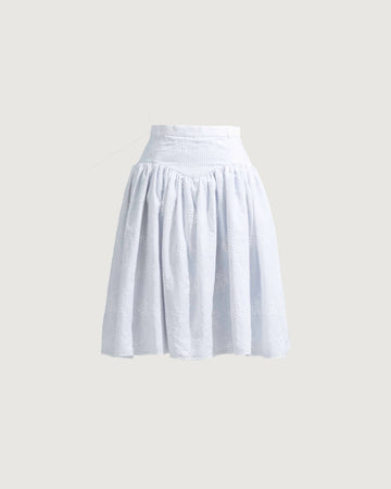 Cotton lace skirt