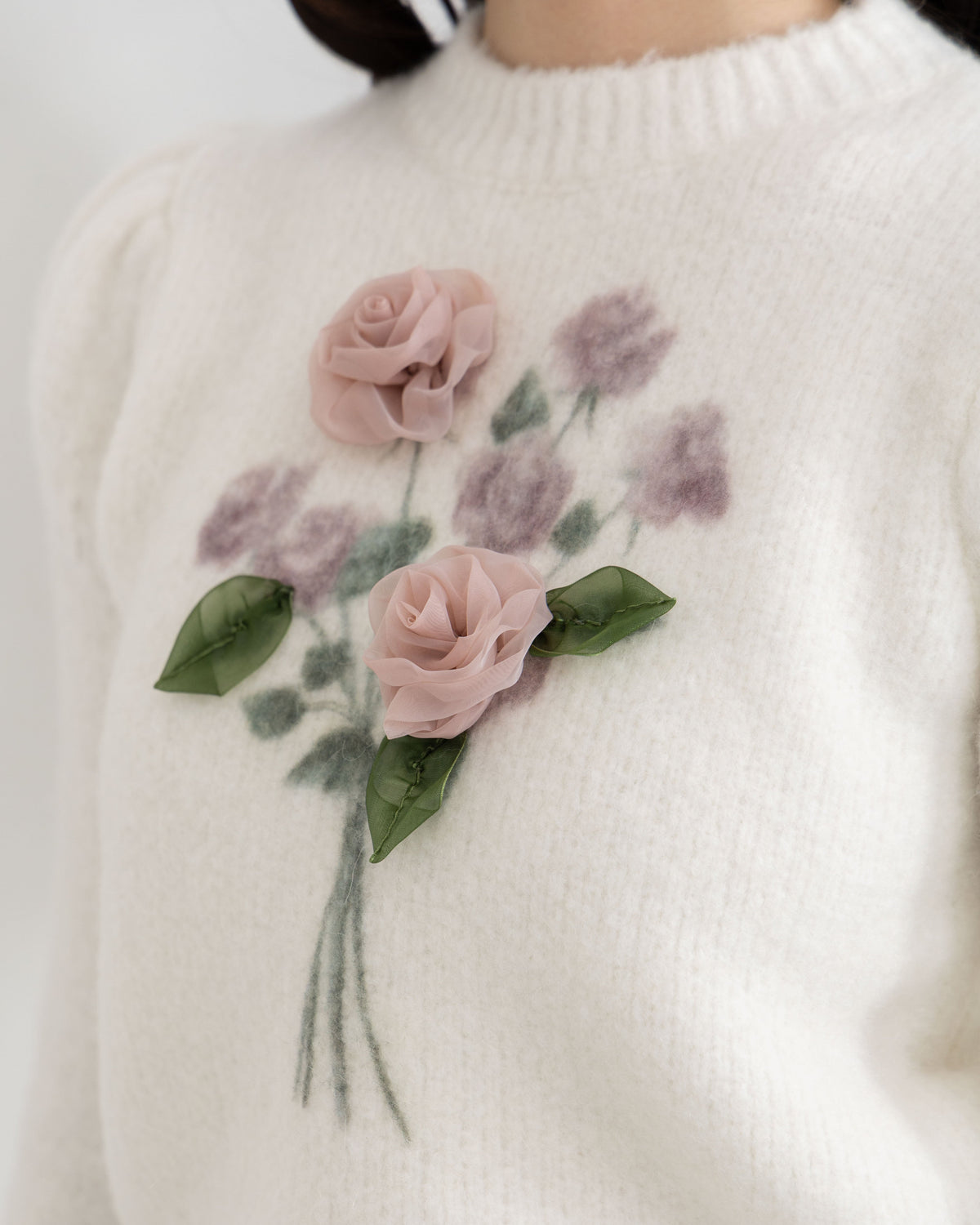 Bouquet fluffy knit