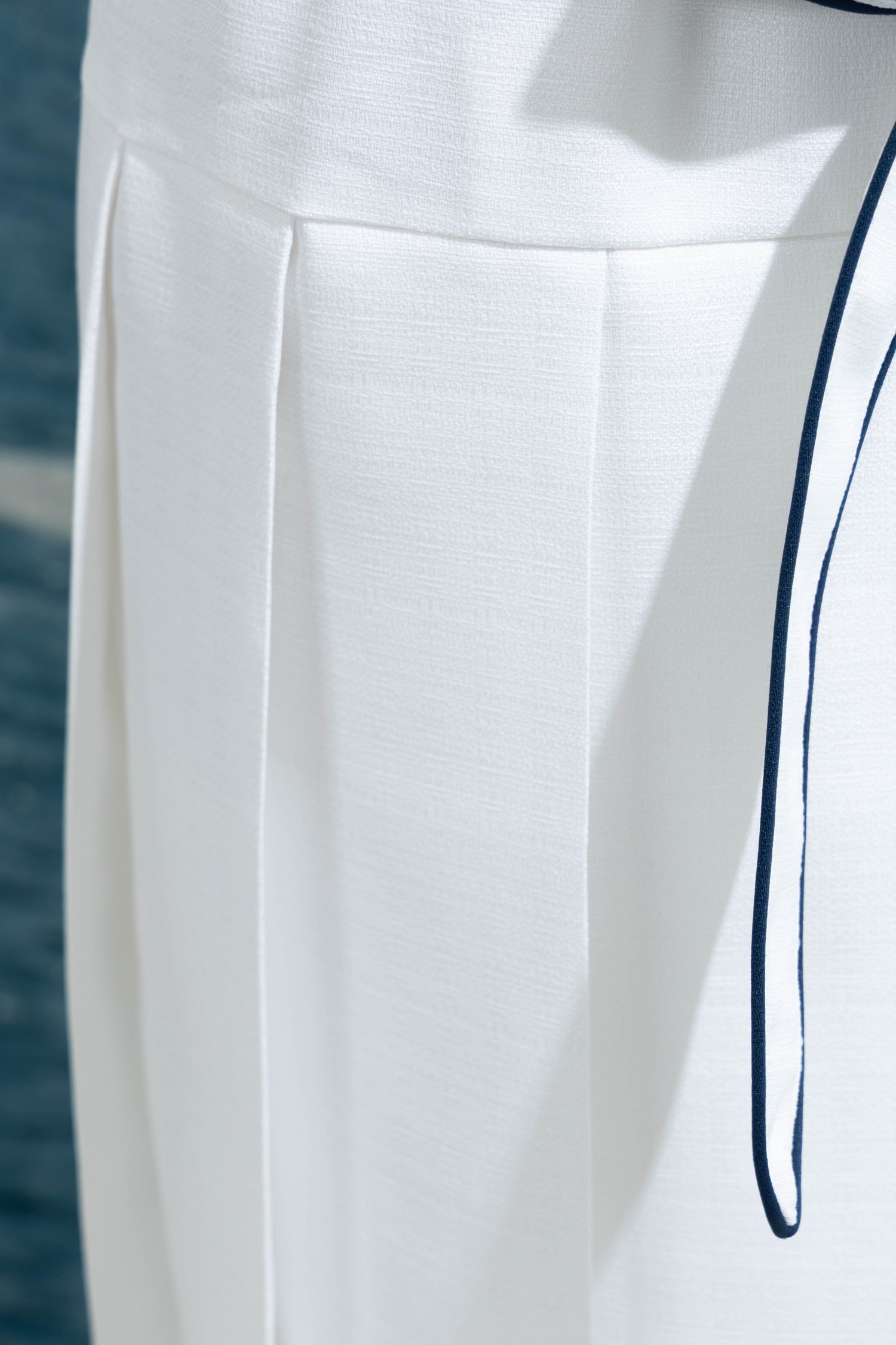 Marine pleats dress