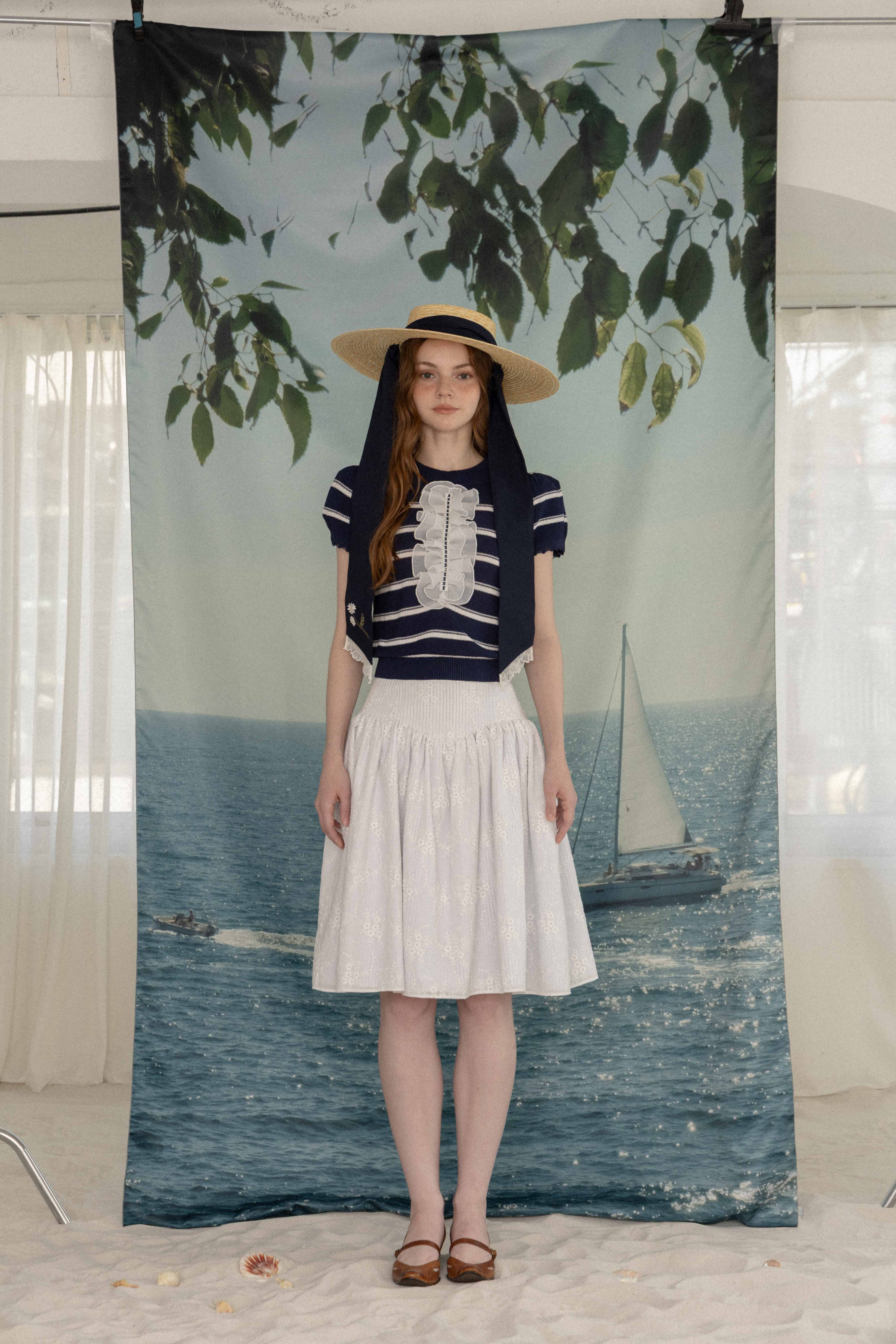 Cotton lace skirt – Mayo Suzuki