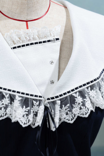 Sailor collar dress