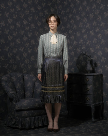 Vintage wallpaper blouse