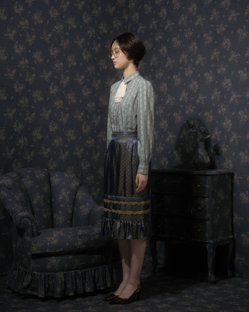 Vintage wallpaper blouse