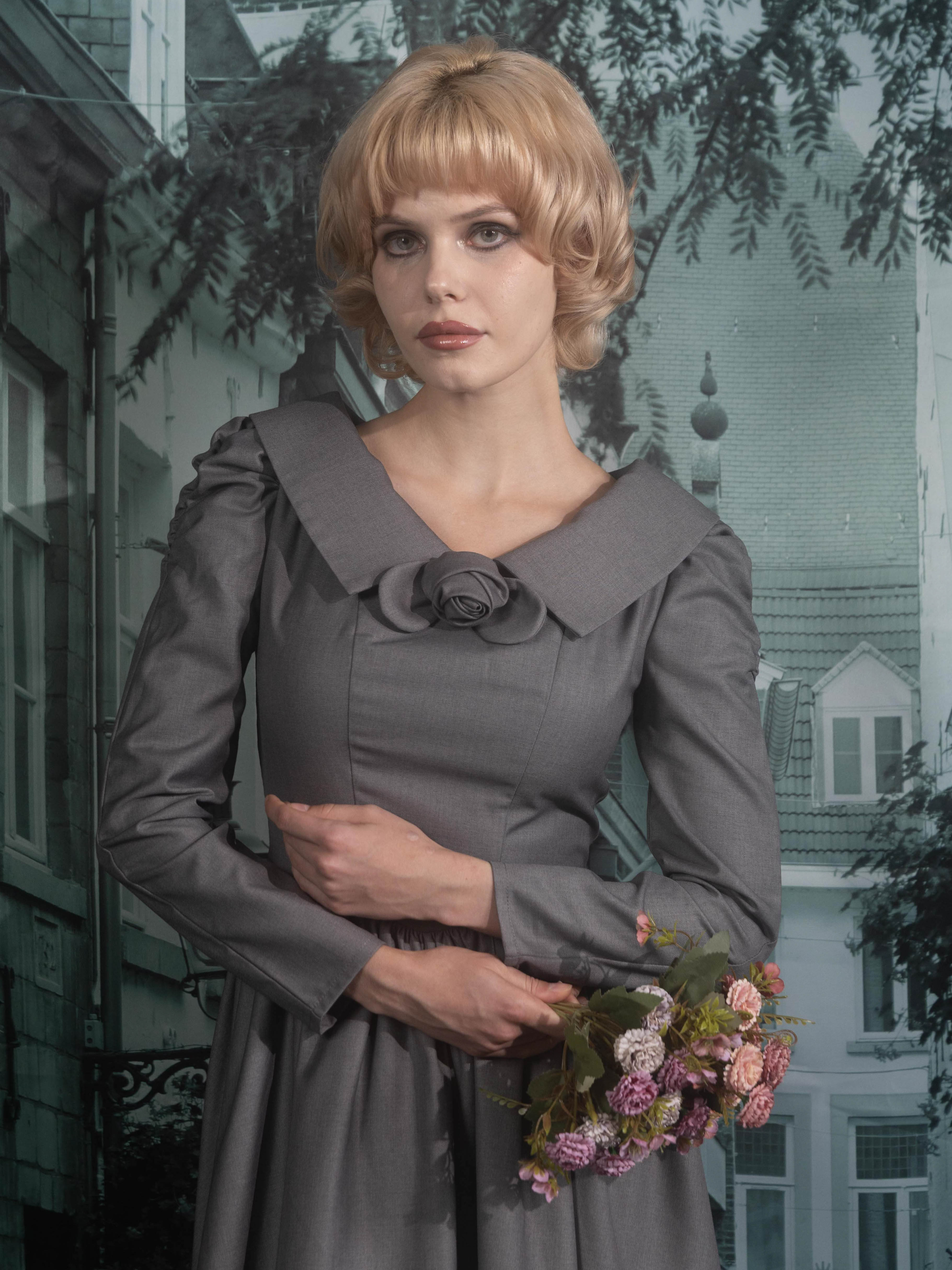 ワンピース mayo suzuki Classical rose dress Classical rose dress – Mayo Suzuki