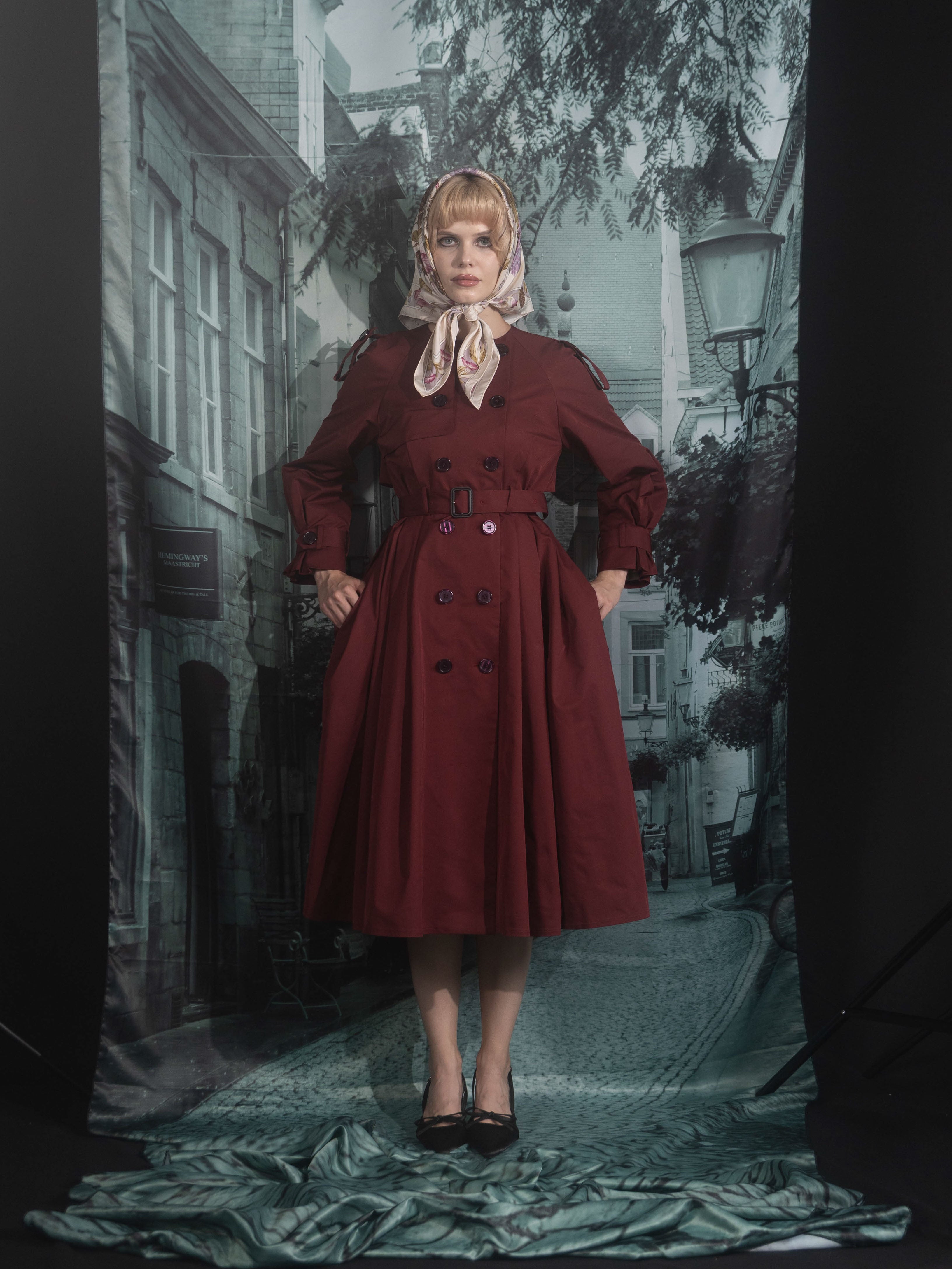 Dressy trench coat – Mayo Suzuki