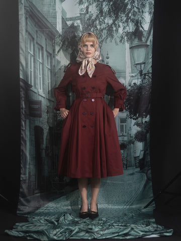 Dressy trench coat