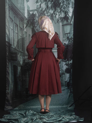 Dressy trench coat