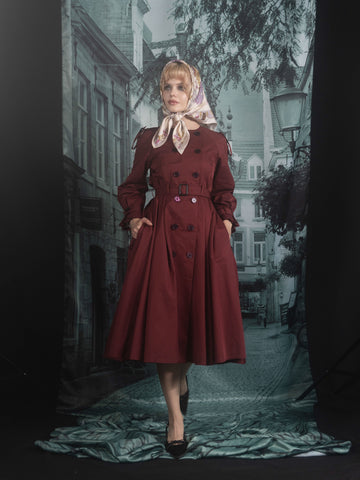 Dressy trench coat
