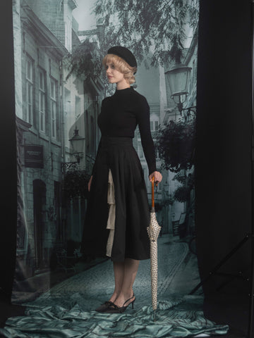 Classical frill skirt