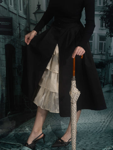 Classical frill skirt