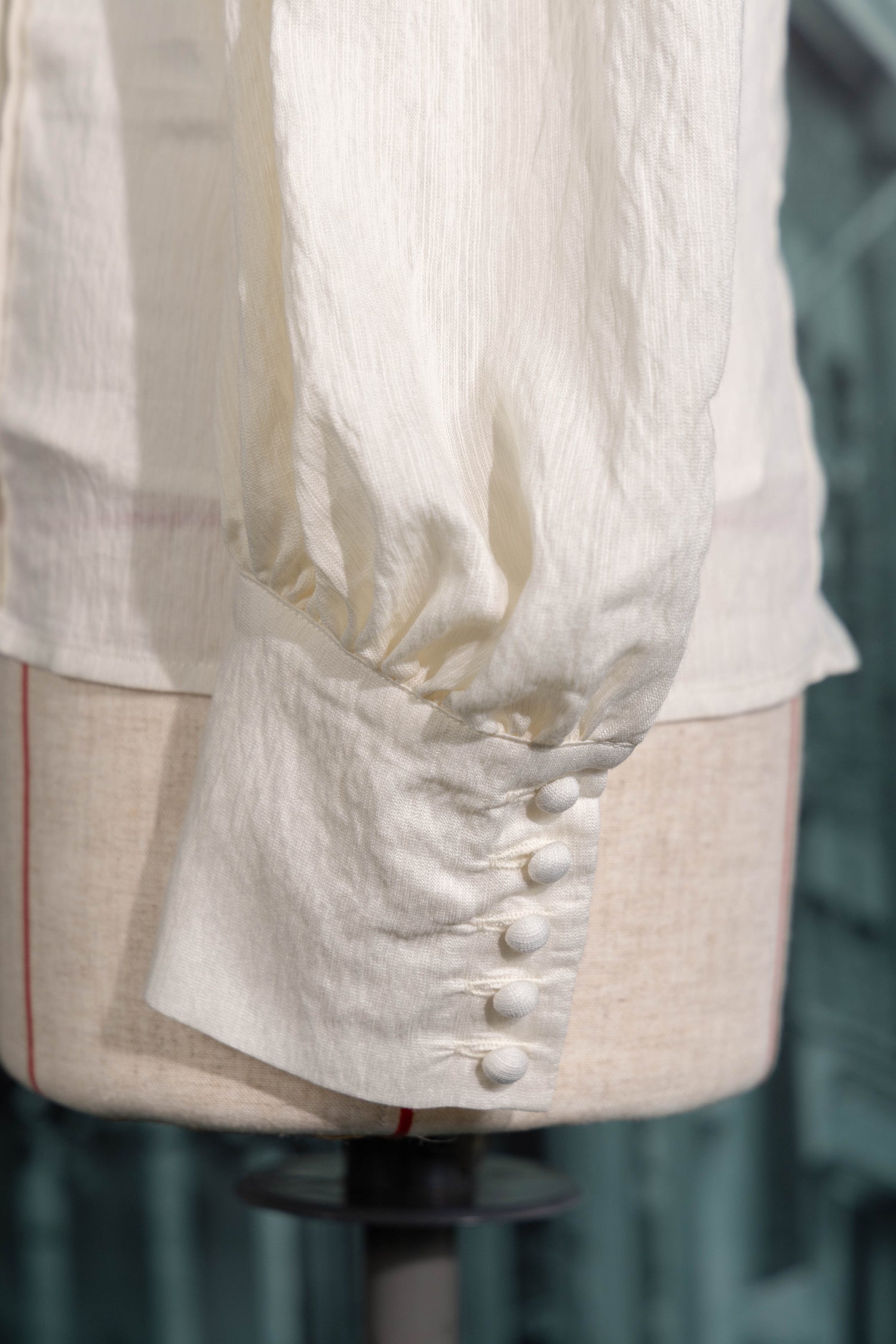 Rose veil blouse