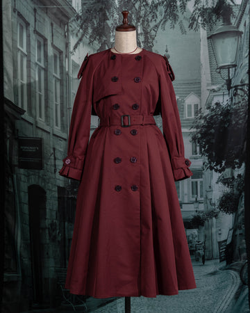 Dressy trench coat