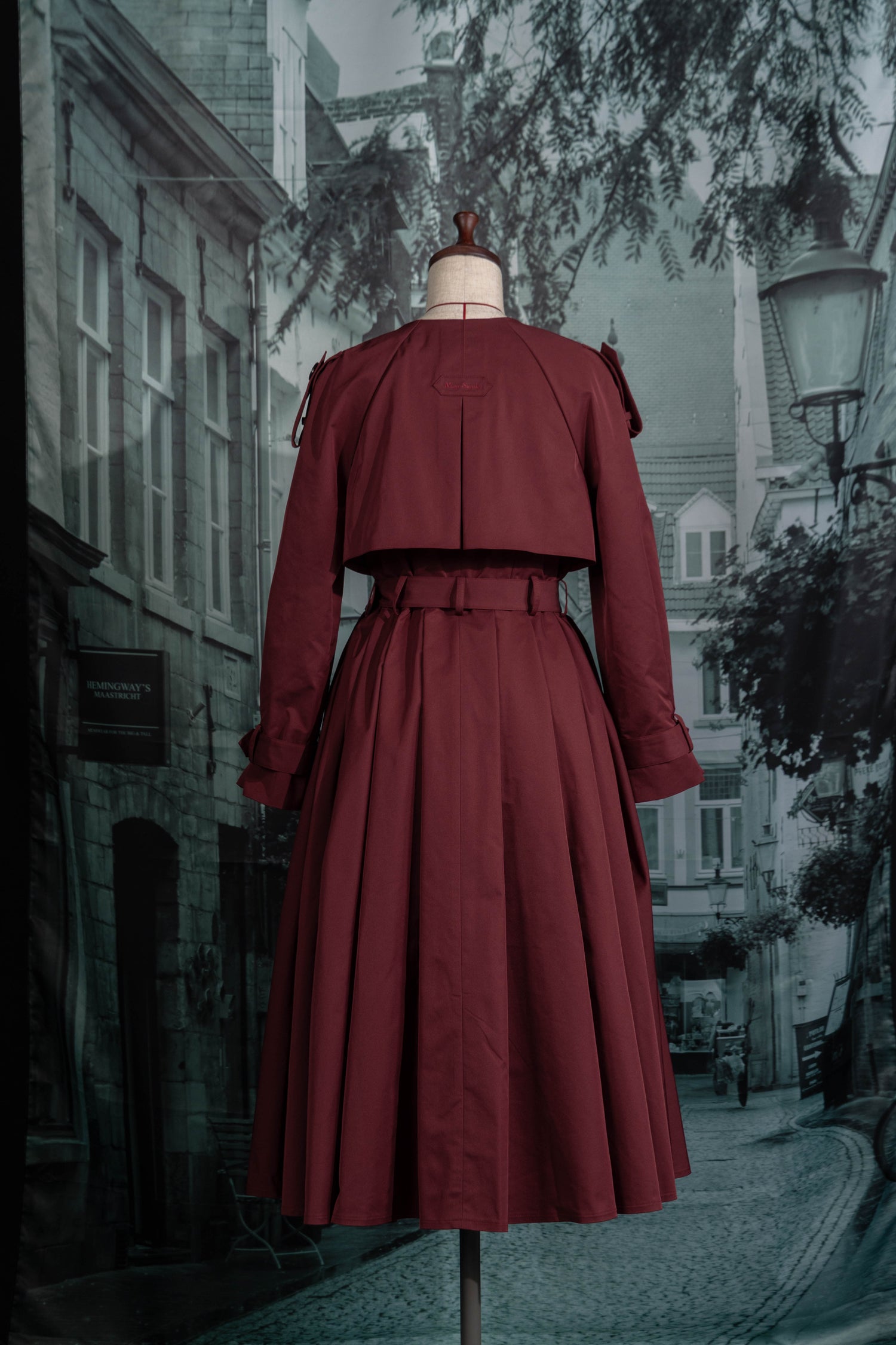 Dressy trench coat