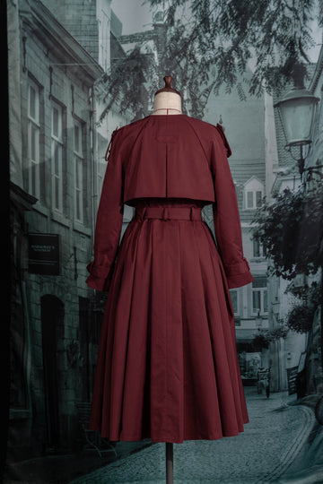 Dressy trench coat
