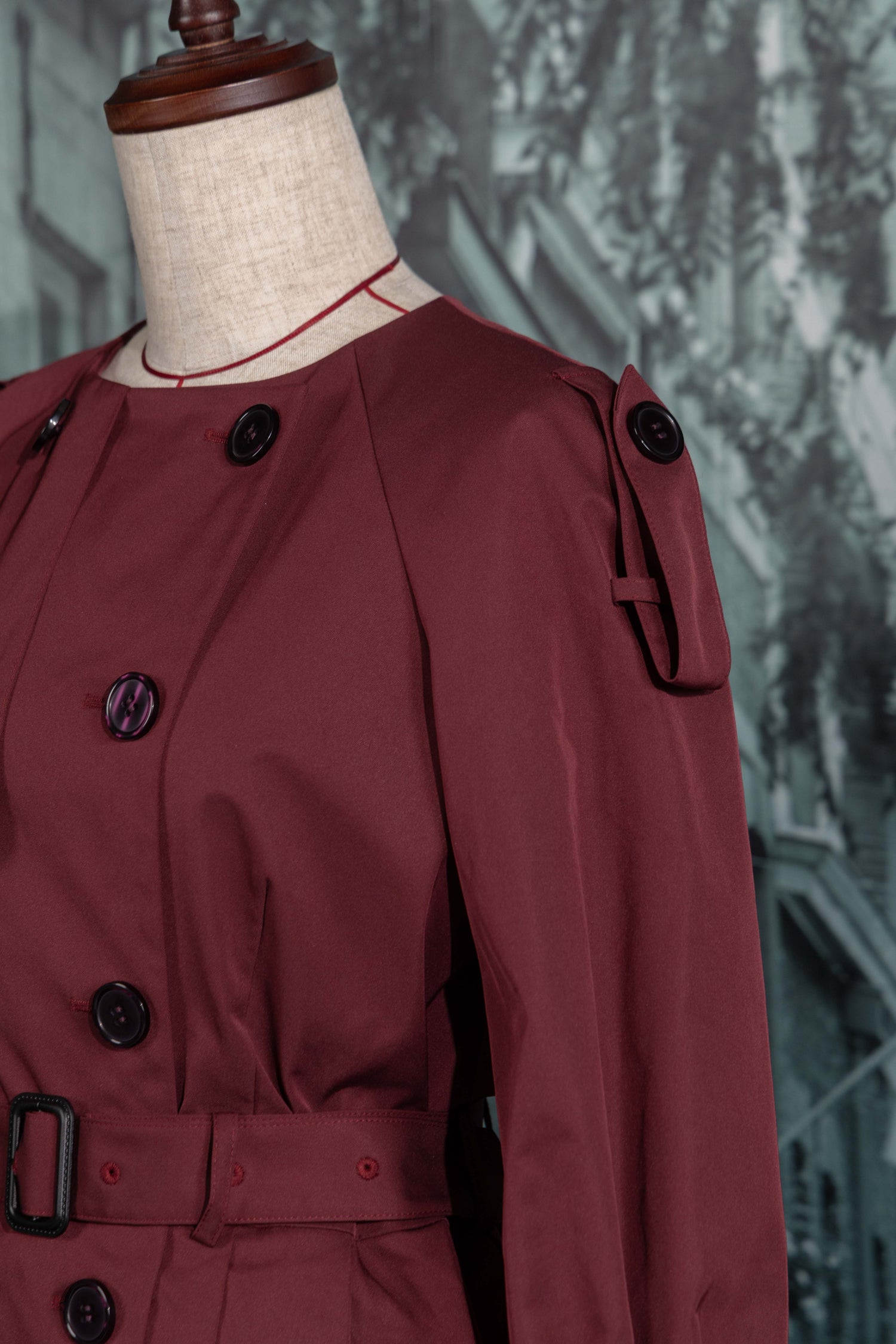 Dressy trench coat