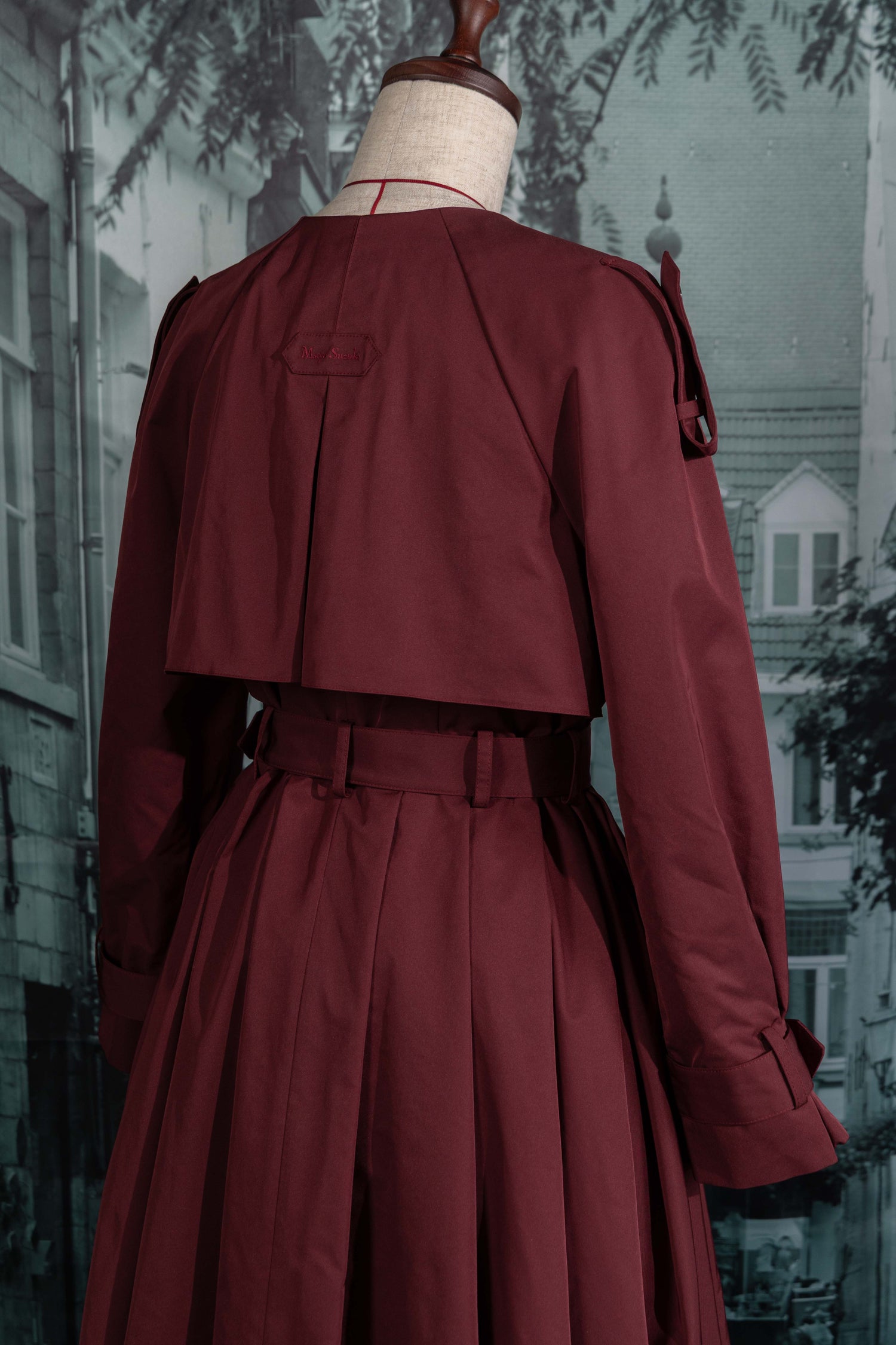 Dressy trench coat