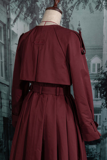Dressy trench coat