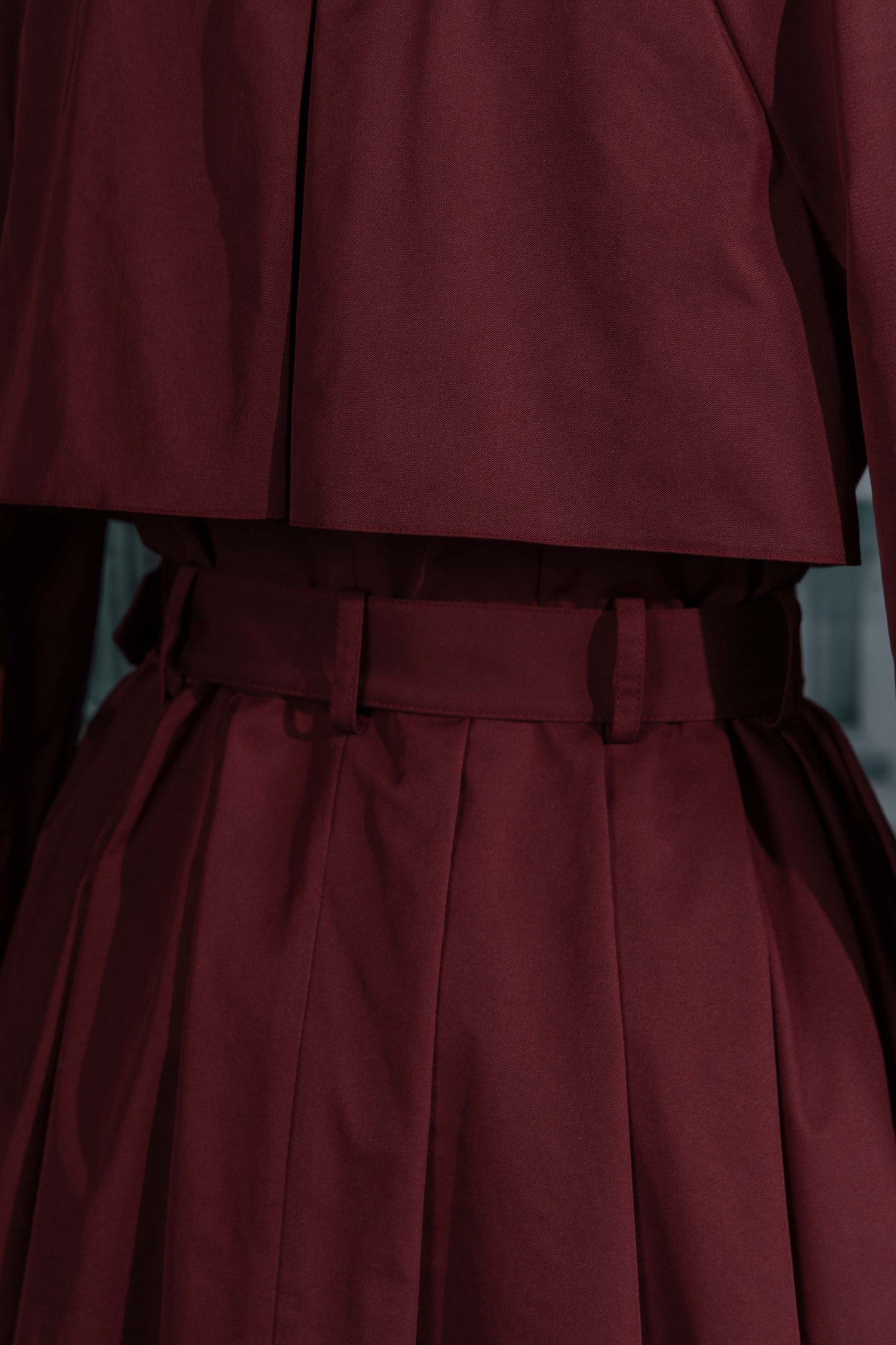 Dressy trench coat