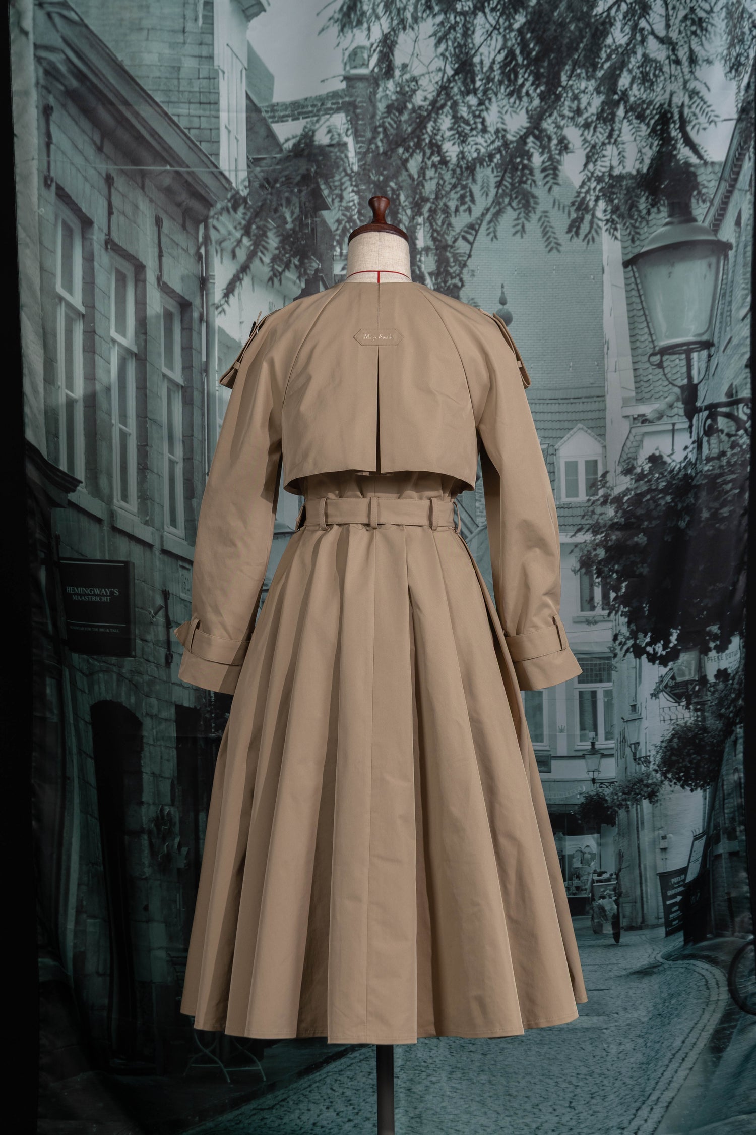 Dressy trench coat