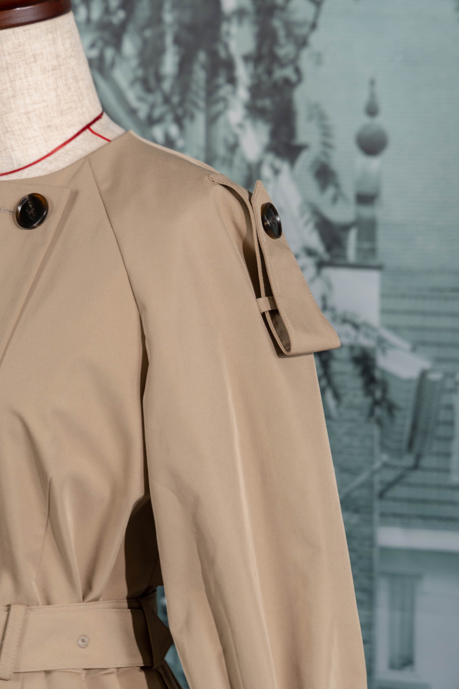 Dressy trench coat