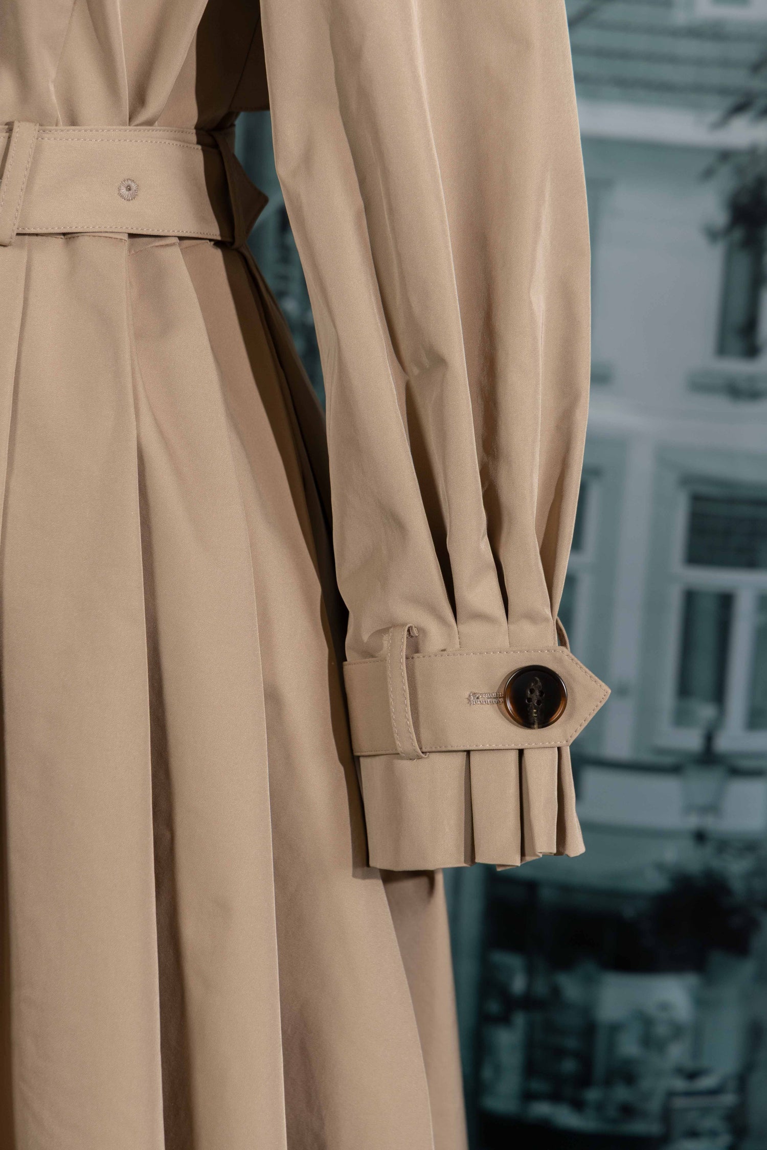 Dressy trench coat
