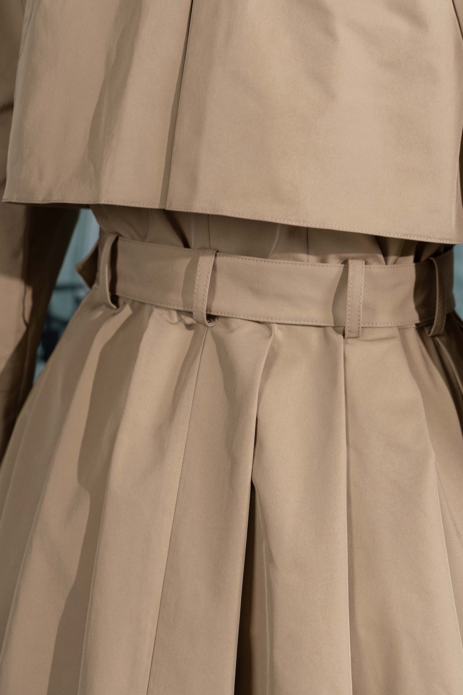Dressy trench coat