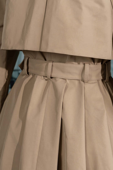 Dressy trench coat