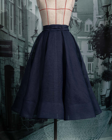 A line sheer skirt