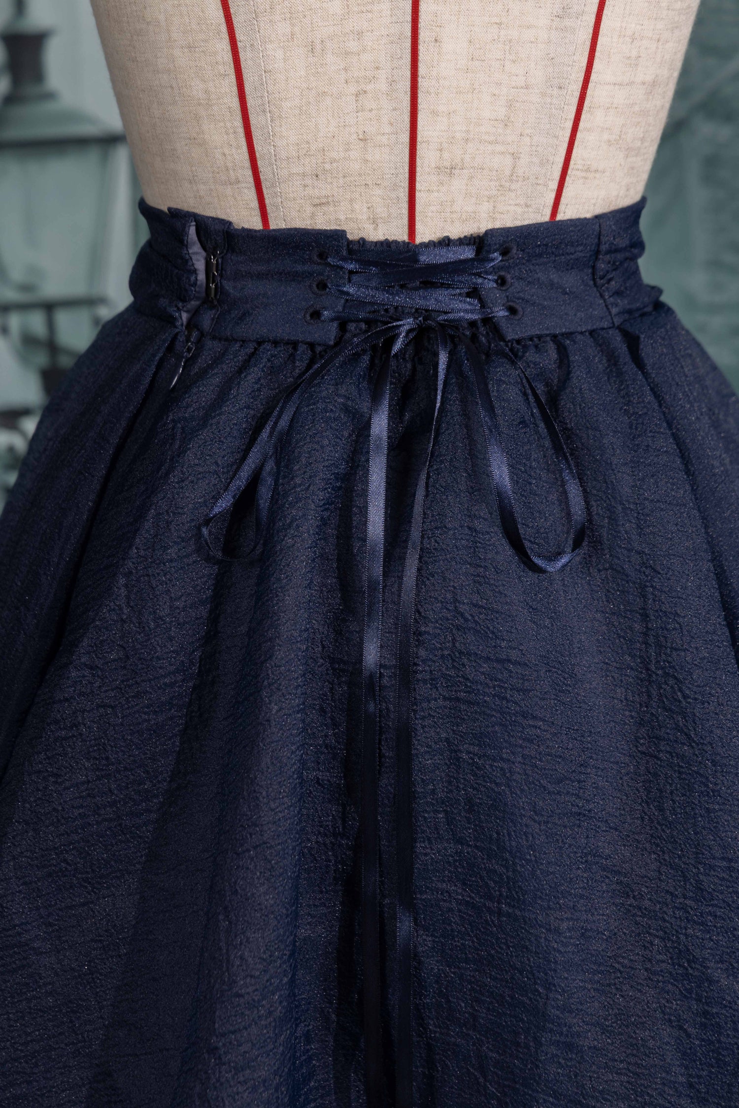 A line sheer skirt